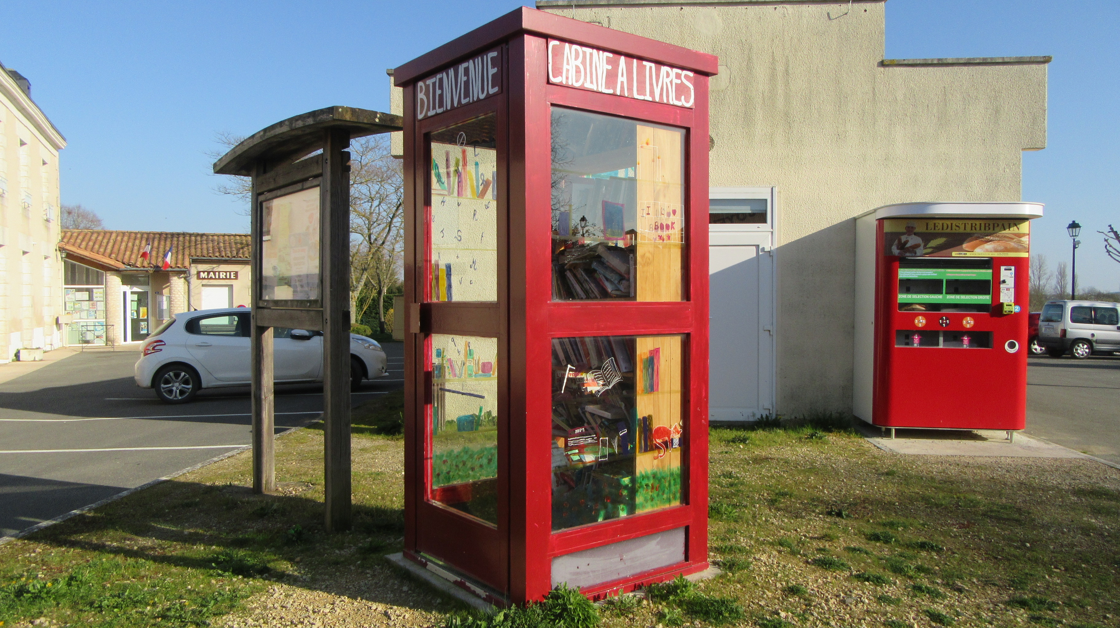 Cabine a livres Blaslay