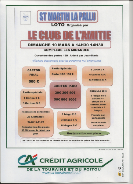 loto-club-amitié