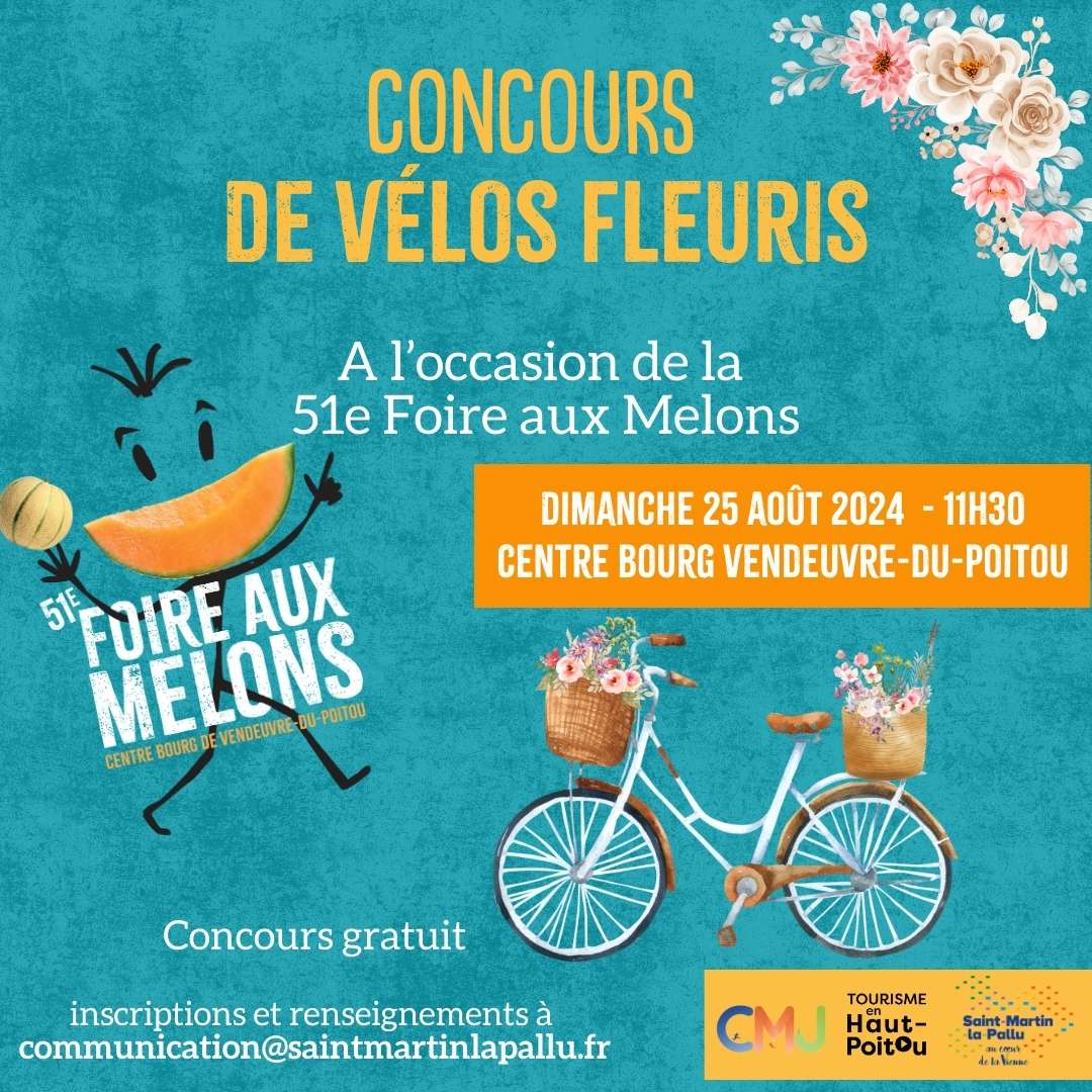 vélos fleuris